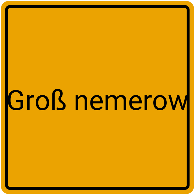 Meldebestätigung Groß Nemerow